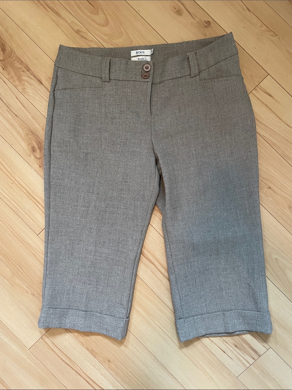 Ricki's Women’s Sz 10 Miracle Wide Leg Capri Trousers